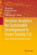 Decision Analytics for Sustainable Development in Smart Society 5.0