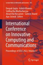 International Conference on Innovative Computing and Communications