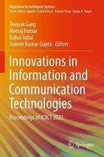 Innovations in Information and Communication Technologies: Proceedings of ICIICT 2022