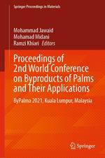 Proceedings of 2nd World Conference on Byproducts of Palms and Their Applications