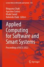 Applied Computing for Software and Smart Systems