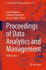 Proceedings of Data Analytics and Management