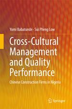 Cross-Cultural Management and Quality Performance