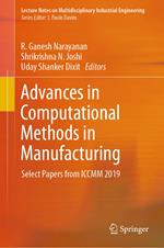 Advances in Computational Methods in Manufacturing