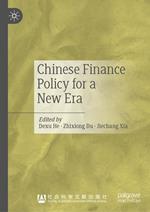 Chinese Finance Policy for a New Era