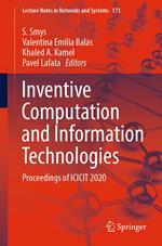 Inventive Computation and Information Technologies