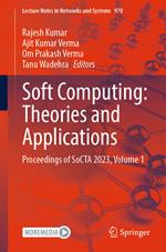 Soft Computing: Theories and Applications