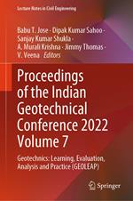 Proceedings of the Indian Geotechnical Conference 2022 Volume 7