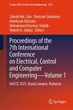 Proceedings of the 7th International Conference on Electrical, Control and Computer Engineering–Volume 1