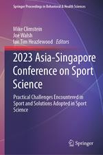 2023 Asia-Singapore Conference on Sport Science