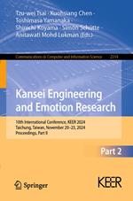 Kansei Engineering and Emotion Research