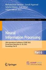 Neural Information Processing: 29th International Conference, ICONIP 2022, Virtual Event, November 22–26, 2022, Proceedings, Part VI