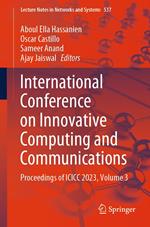 International Conference on Innovative Computing and Communications