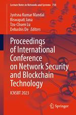 Proceedings of International Conference on Network Security and Blockchain Technology