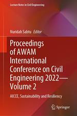 Proceedings of AWAM International Conference on Civil Engineering 2022—Volume 2