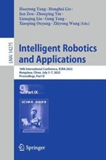 Intelligent Robotics and Applications: 16th International Conference, ICIRA 2023, Hangzhou, China, July 5–7, 2023, Proceedings, Part IX