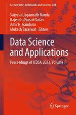 Data Science and Applications