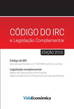 Código do IRC e legislação Complementar - 2015