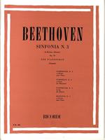  Sinfonia N. 3 in Mi Bem. Op. 55 'Eroicà. Pianoforte