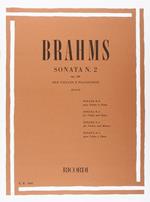  Sonata per Violino e Pianoforte N.2 in La Op.100