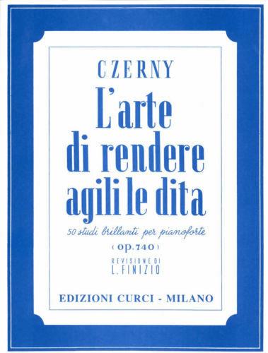 L' arte di rendere agili le dita -  Carl Czerny - copertina