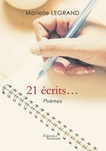 21 e´crits…