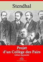 Projet d'un collège des pairs – suivi d'annexes