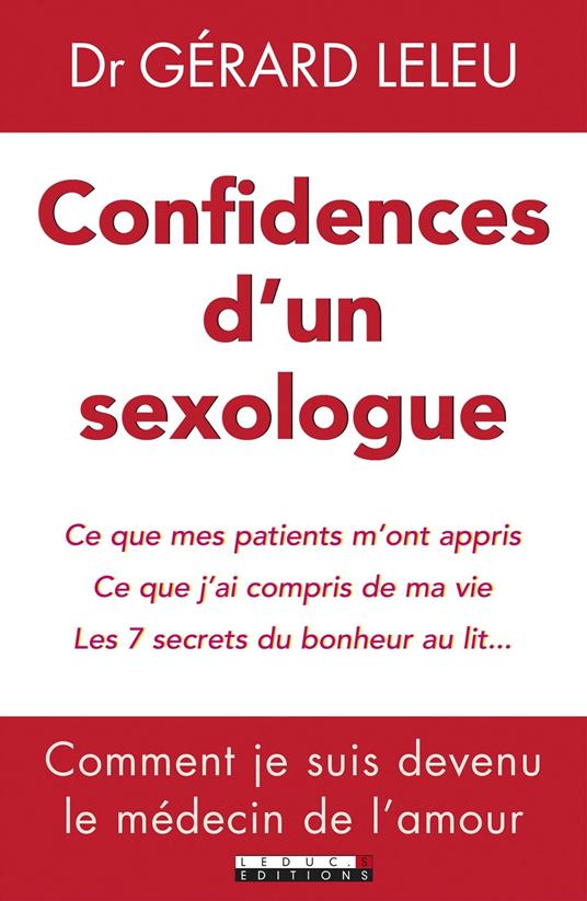 Confidences d'un sexologue