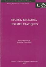 Secret, religion, normes étatiques