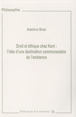 Droit et éthique chez Kant