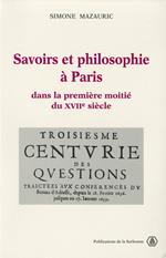 Savoirs et philosophie à Paris dans la première moitié du XVIIe siècle