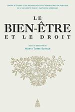 Le bien-être et le droit