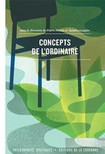 Concepts de l'ordinaire