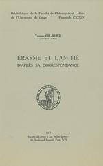 Érasme et l'amitié