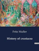 History of crustacea