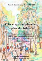 Villes et quartiers durables : la place des habitants