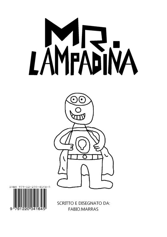 Mr. Lampadina - Fabio Marras - copertina