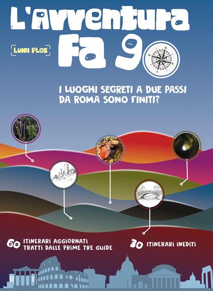 L' avventura fa 90. I luoghi segreti a due passi da Roma erano finiti? - Luigi Plos - copertina