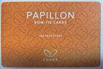 Papillon. Bow-Tie Cards. Con Carte