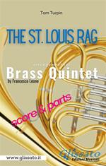 The St. Louis Rag. Brass Quintet (parts & score). Partitura e parti