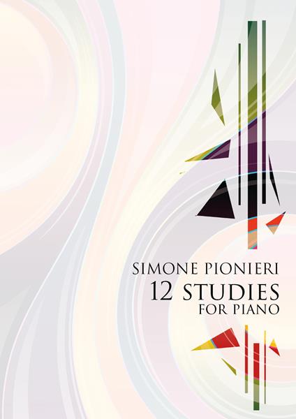 12 studies for piano - Simone Pionieri - copertina