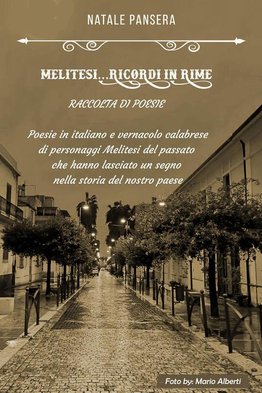 Melitesi... Ricordi in rime - Natale Pansera - copertina