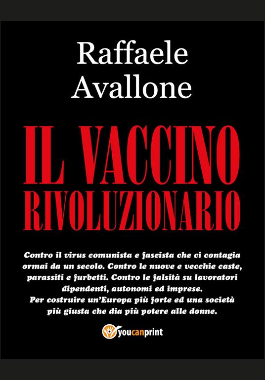 Il vaccino rivoluzionario - Raffaele Avallone - copertina