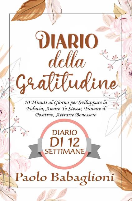 Diario della gratitudine - Paolo Babaglioni - copertina