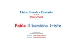 Pablo il bambino triste