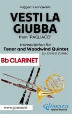 Vesti la giubba from «Pagliacci». Tenor & Woodwind Quintet. (Bb Clarinet part). Parti