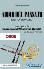 Addio del passato. La Traviata. Act 3. Soprano & woodwind quintet. Oboe