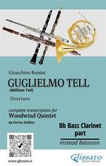 Guglielmo Tell. Ouverture. Trascrizione per quintetto di fiati. Parte di clarinetto basso