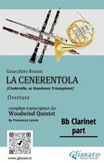 La cenerentola. Ouverture. Trascrizione per quintetto di fiati. Parte di clarinetto Sib