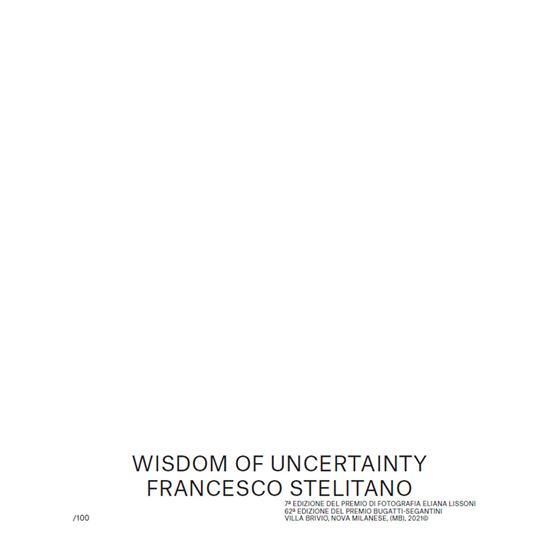 Wisdom of uncertainty. Nuove dinamiche sociali, interdipendenza ed entropia. Catalogo della mostra (Nova Milanese, 15 dicembre 2021-29 gennaio 2022). Ediz. illustrata - Francesco Stelitano - copertina